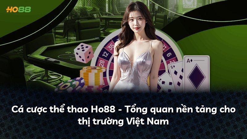 Cá cược thể thao Ho88 - Tổng quan nền tảng cho thị trường Việt Nam